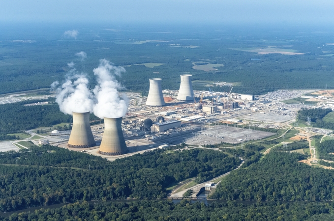 Cena výstavby dvou bloků jaderné elektrárny Vogtle překročila 30 miliard dolarů