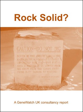 Rock Solid? - Helen Wallace, GeneWatch UK (ENG)