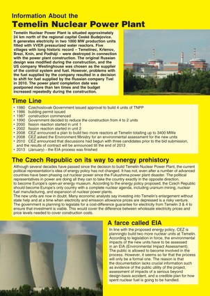 Temelin Nuclear Power Plant (ENG)