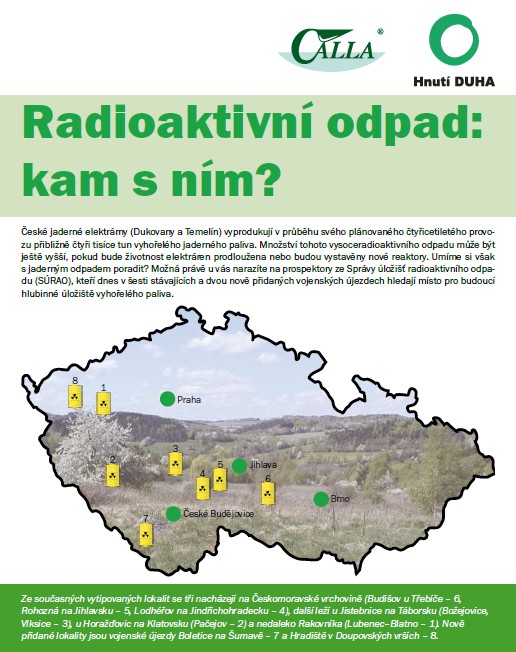 Radioaktivní odpad: kam s ním?